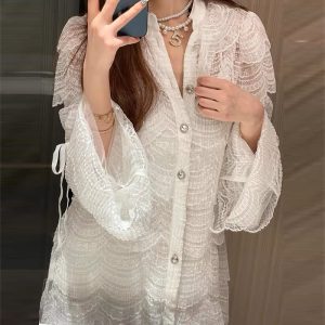 Vải ren lưới tầng sỉ rẻ sll hot hit vừa về 2023